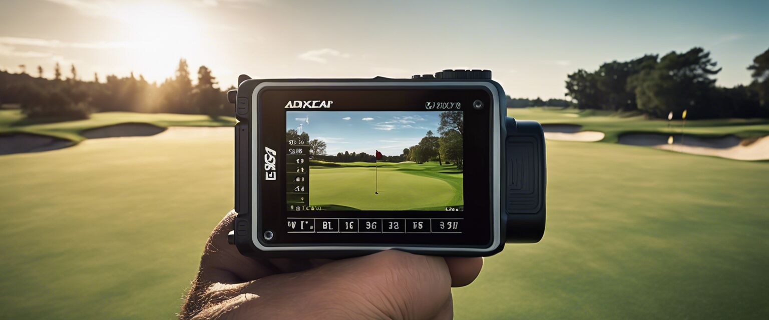 Using an advanced golf rangefinder