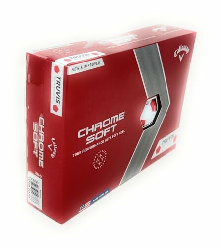 Callaway Chrome Soft golf balls packaging